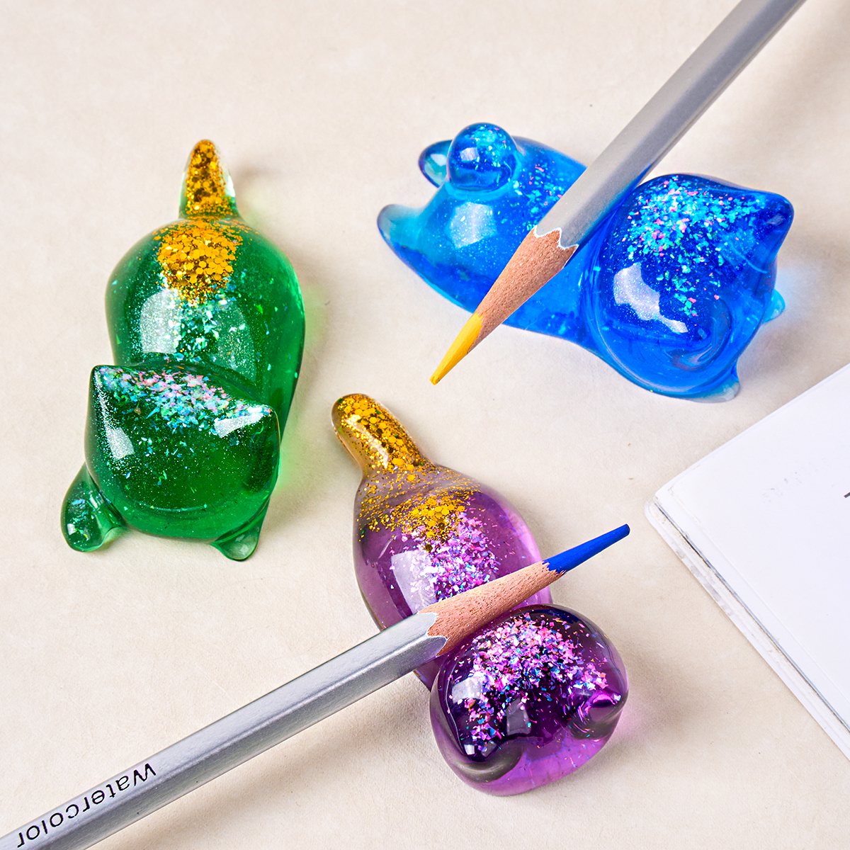 Resin Art Mold - 3D Cat Crystal Epoxy Resin Mold