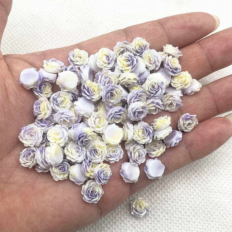 Resin Art With Flowers - 30pcs 13mm High Quality Glitter Resin