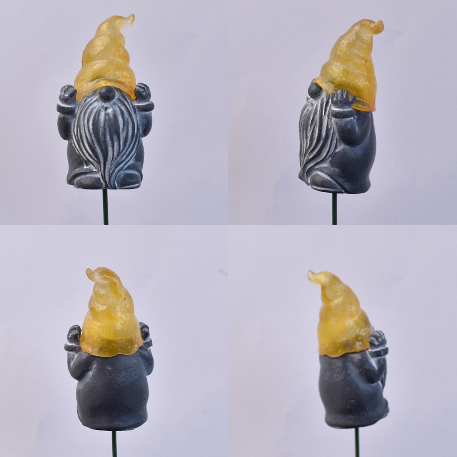 Decorative Yard Stakes 3-Piece - Resin Art With Flowers のレビューと価格