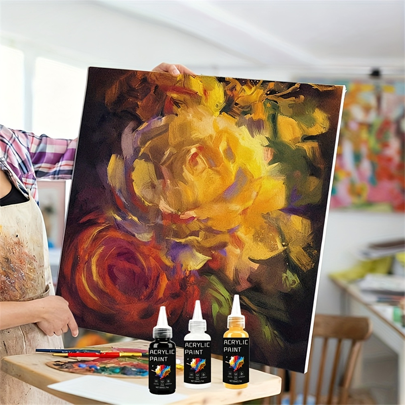 Acrylic Paint Set 6 Colors 50m - Resin Color Paste のレビューと価格