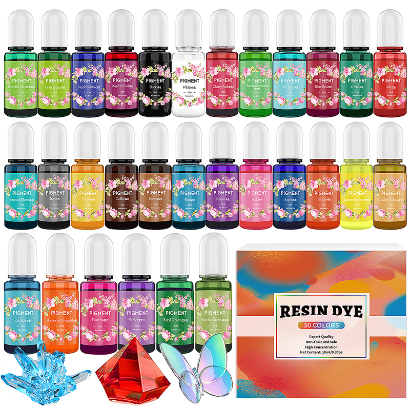 Epoxy Resin Pigment Kits Candl - Resin Art Letters のレビューと価格