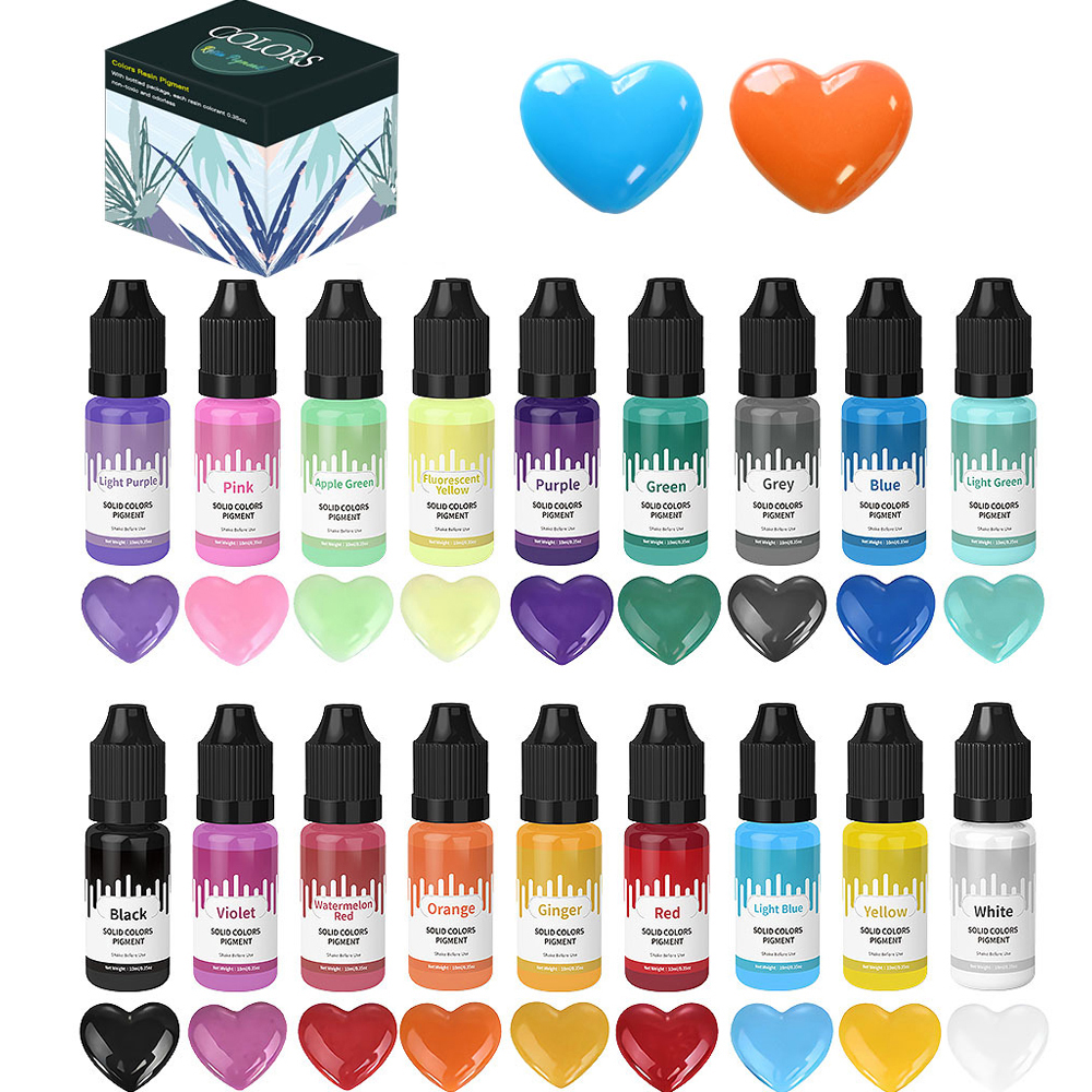 Epoxy Resin Pigment Kits Candl - Resin Art Letters のレビューと価格