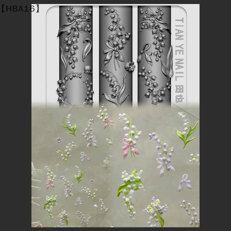 〔HBA16〕Flowers Series 3D Curve - Resin Art Templates Free のレビューと価格