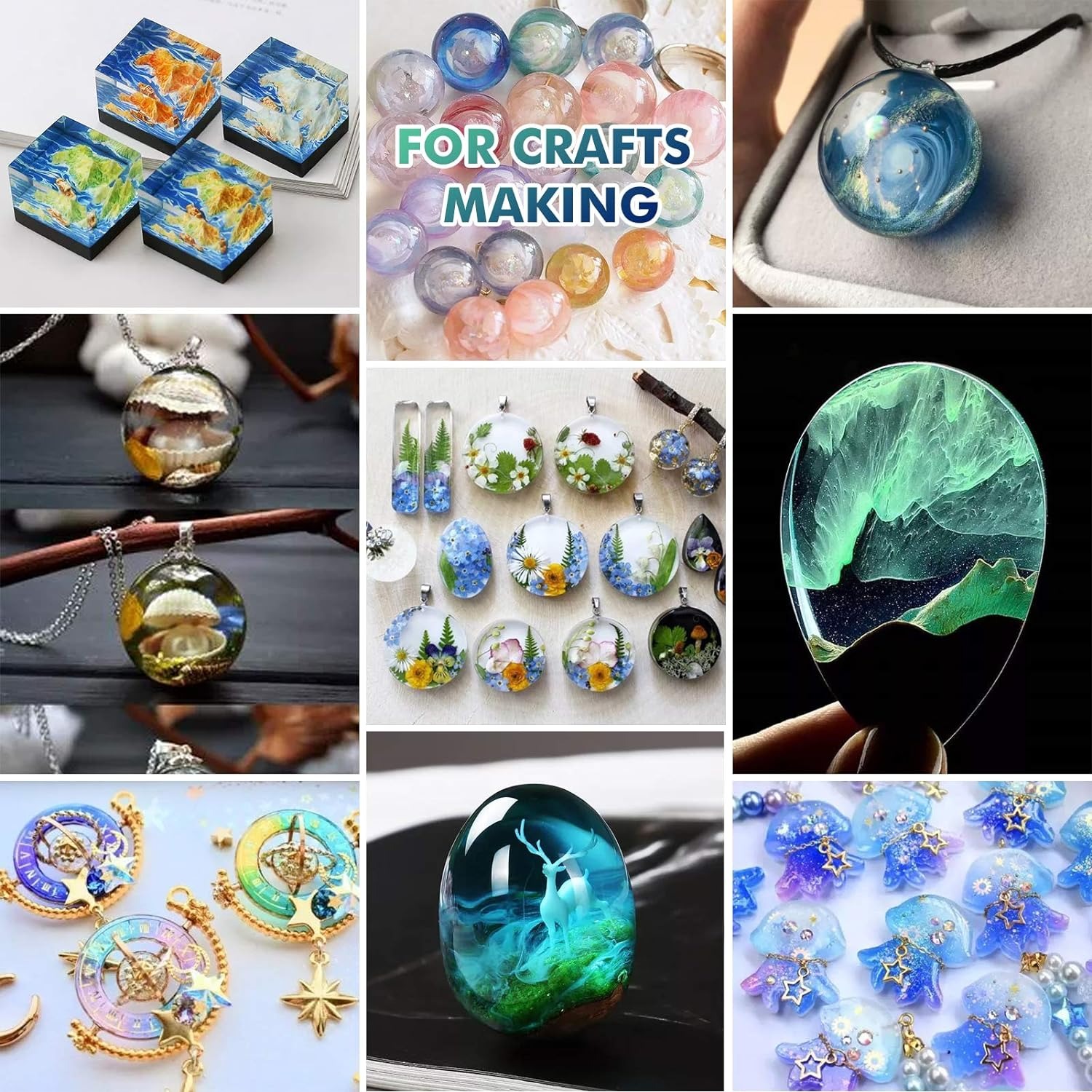 300g UV Resin Clear,Hard,Upgra - Resin Art Letters のレビューと価格