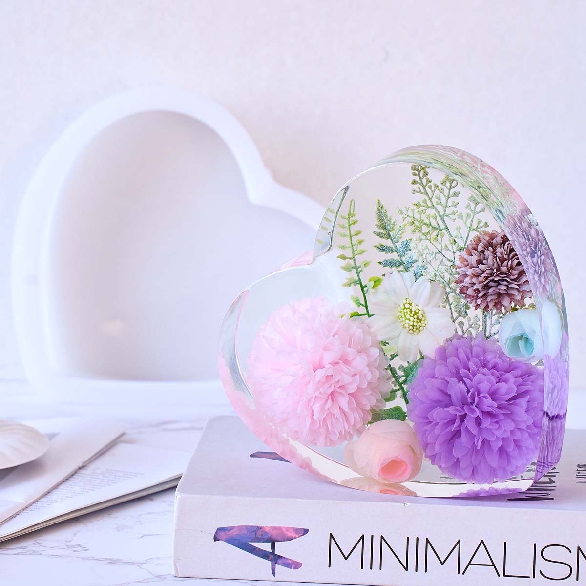 Large Love Silicone Mold DIY H - Resin Art Mold のレビューと価格