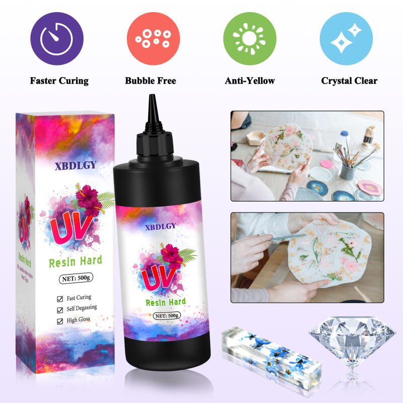 200g/250g/500g UV Resin Hard G - Resin Art Letters のレビューと価格