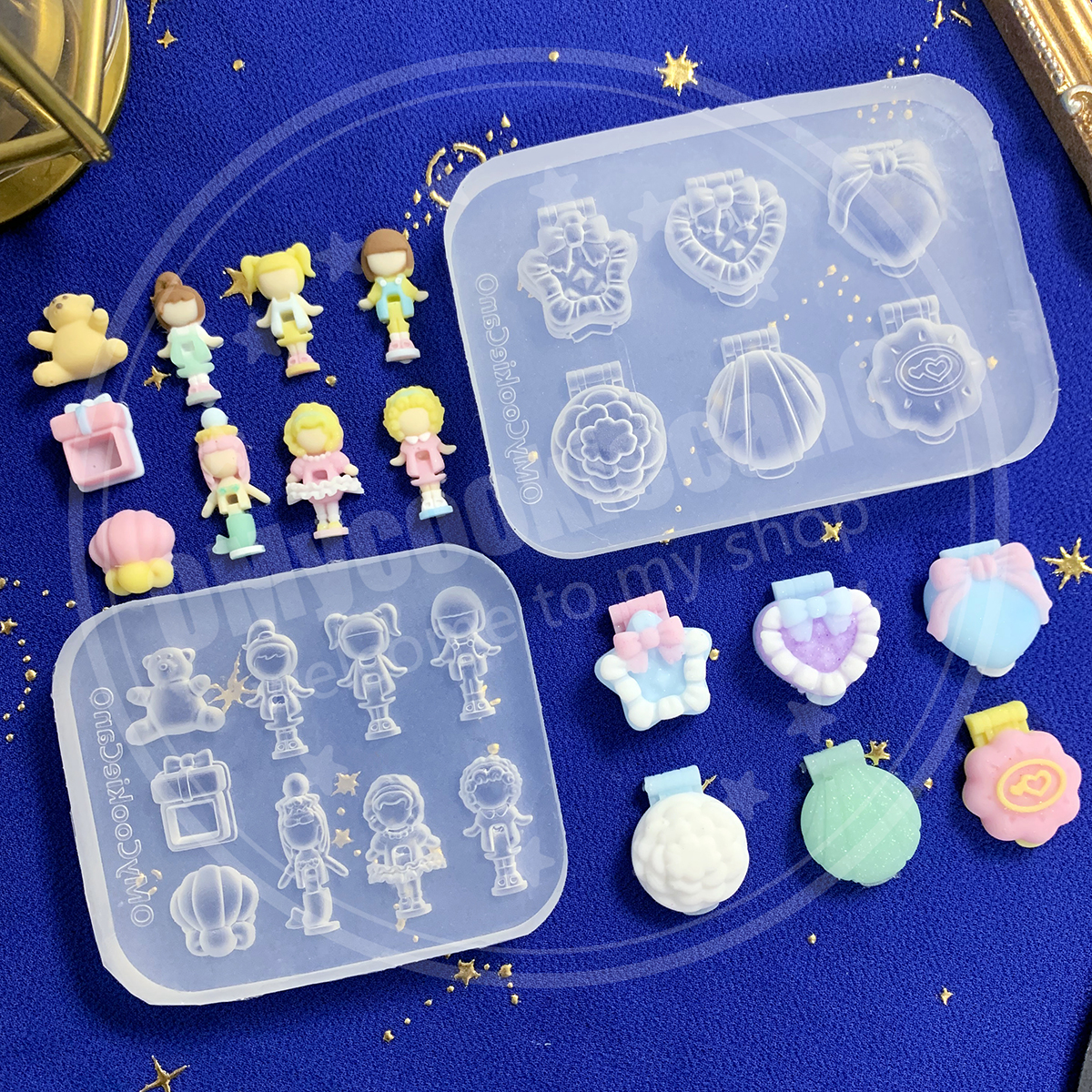 Super cute, PP pocket clear tr - Resin Art Mold のレビューと価格