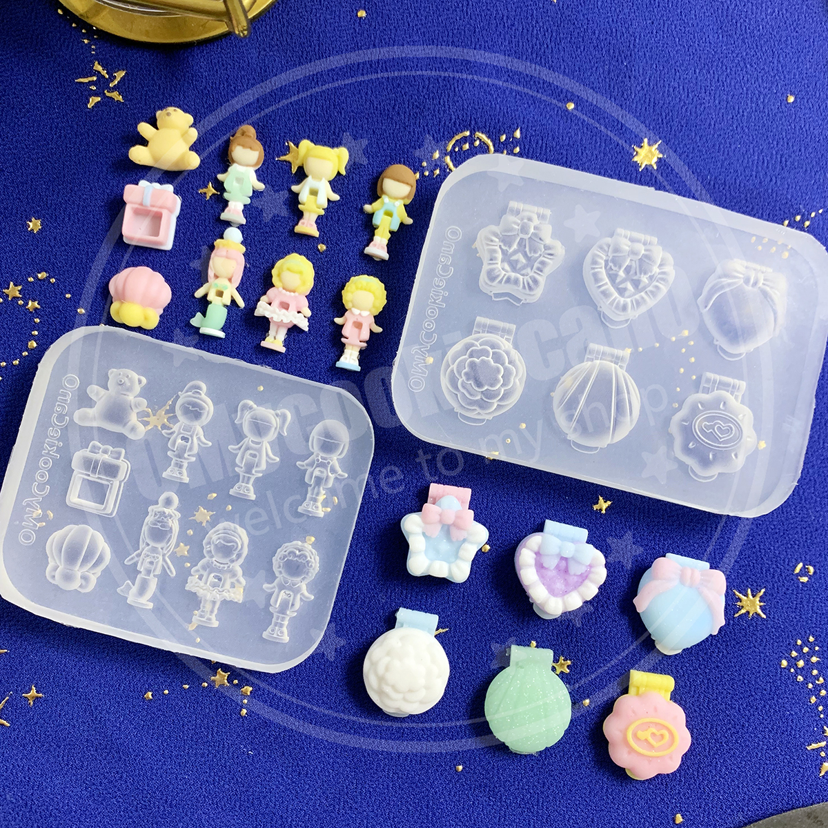 Super cute, PP pocket clear tr - Resin Art Mold のレビューと価格