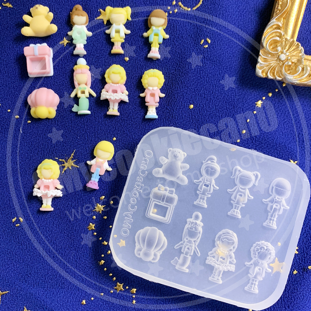 Super cute, PP pocket clear tr - Resin Art Mold のレビューと価格