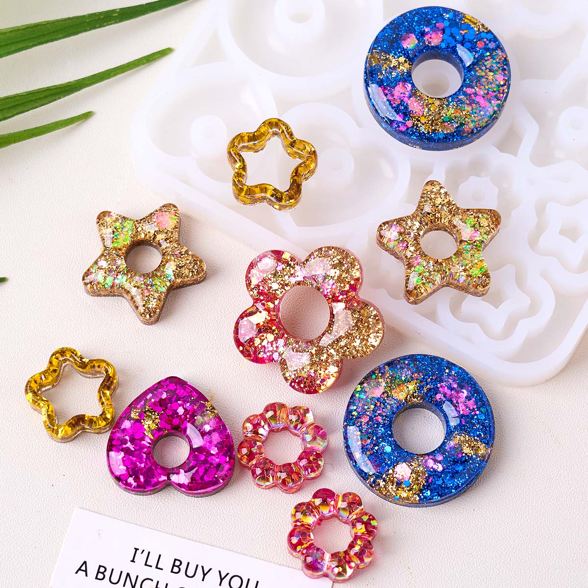 Multifuntional Jewelry Silicon - Resin Art Mold のレビューと価格