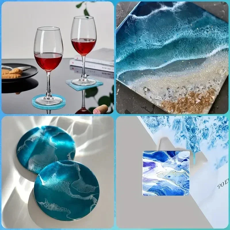 5Pcs/Set DlY Epoxy Resin Cup C - Resin Art Mold のレビューと価格