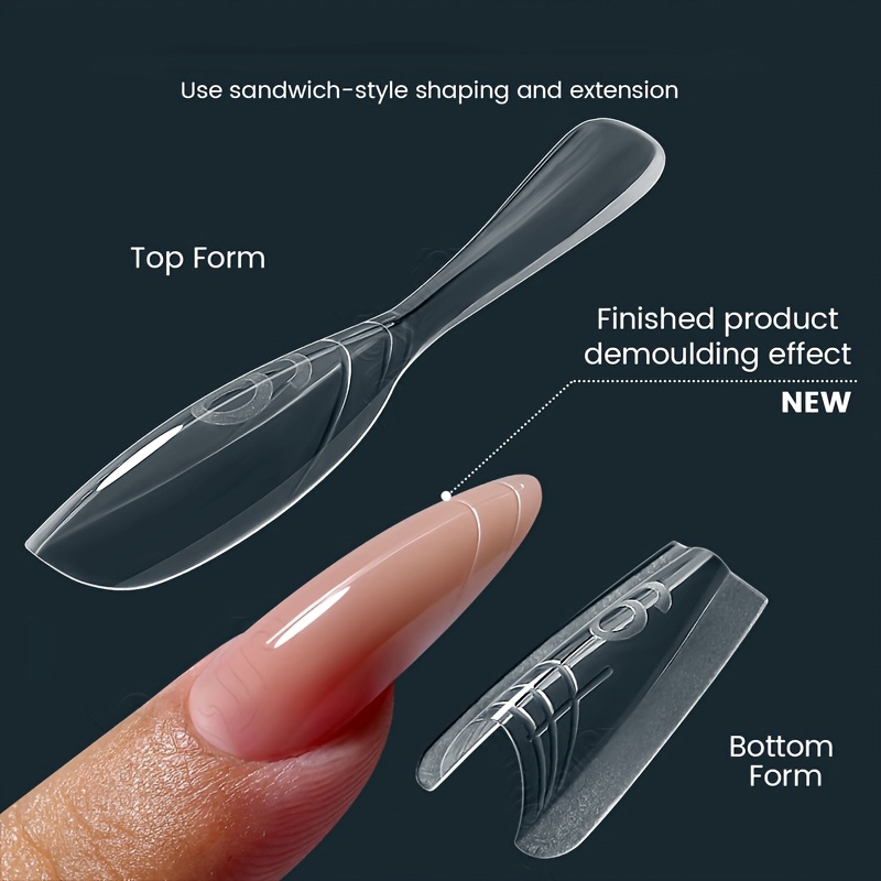 240 Pieces of Dual-Form Nail F - Resin Art Templates Free のレビューと価格