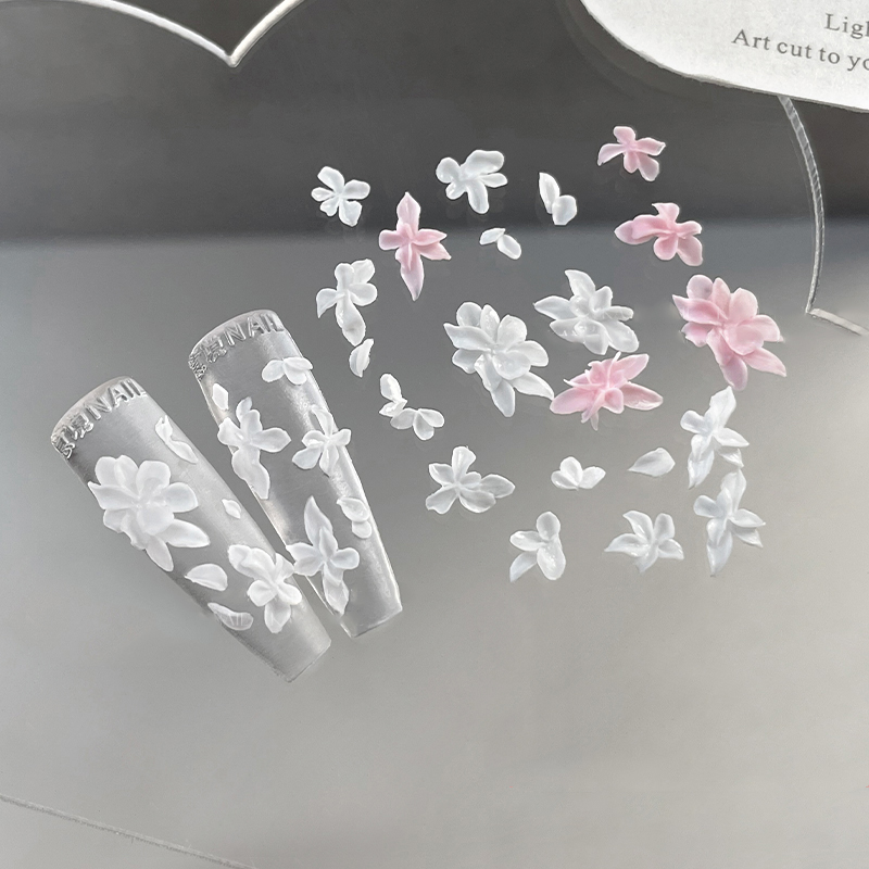 3D Flowers Nail Mold DIY Silic - Resin Art Templates Free のレビューと価格