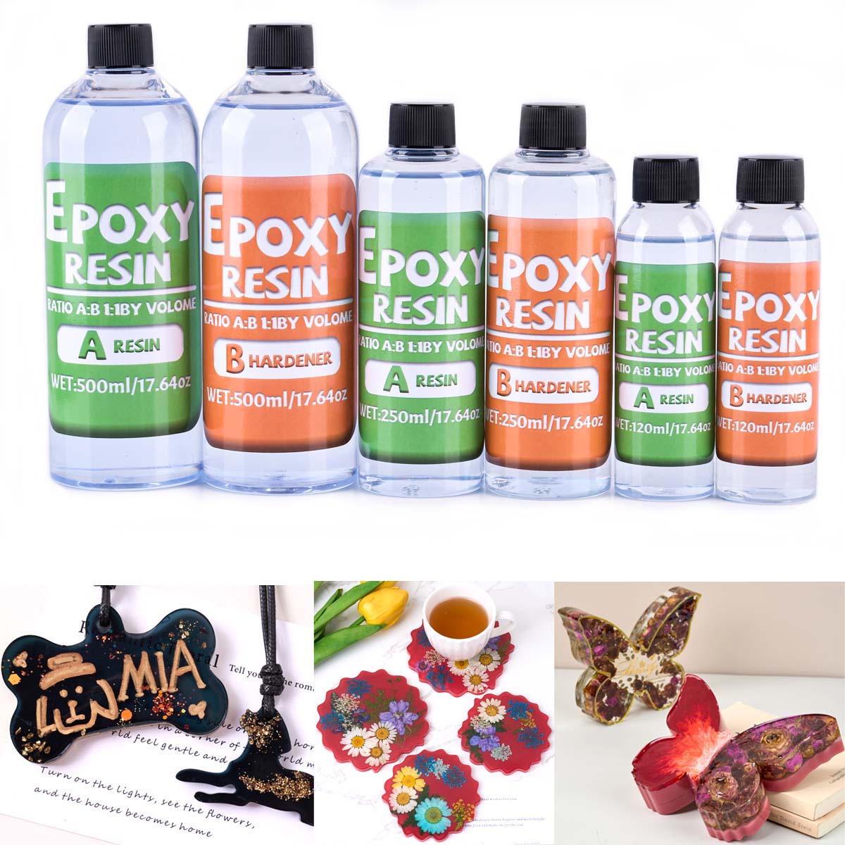 1:1 Ratio Epoxy Resin Kit Anti - Resin Art Mold のレビューと価格