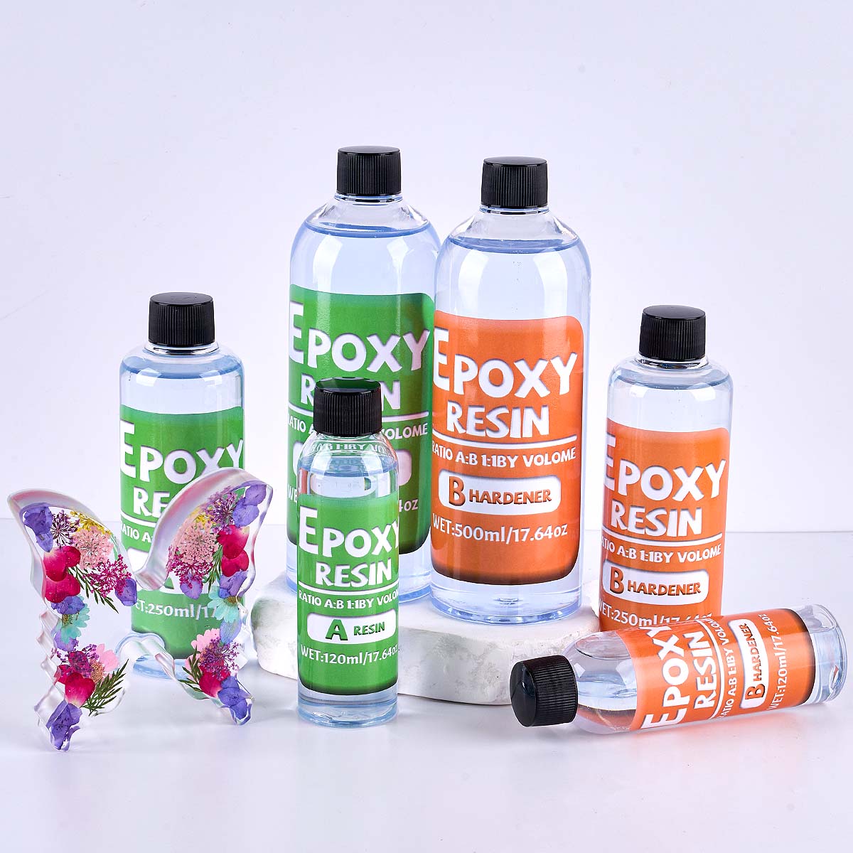 1:1 Ratio Epoxy Resin Kit Anti - Resin Art Mold のレビューと価格