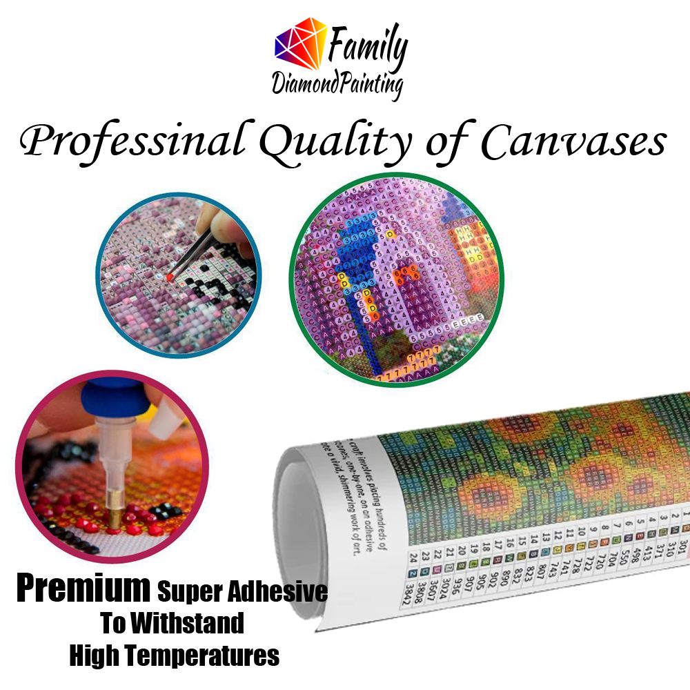 Diamond Painting Family Butter - Resin Art With Flowers のレビューと価格