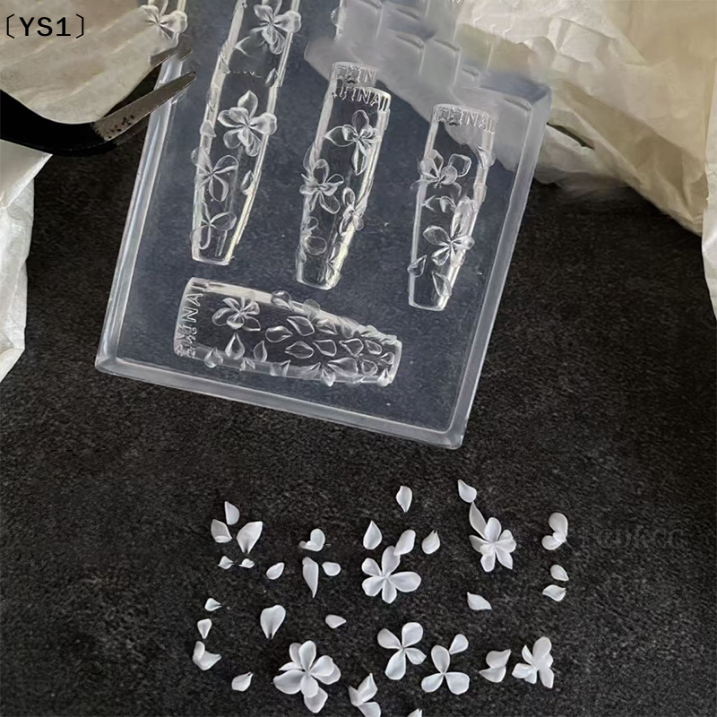 〔YS1〕3D Flowers Nail Mold DIY  - Resin Art Templates Free のレビューと価格