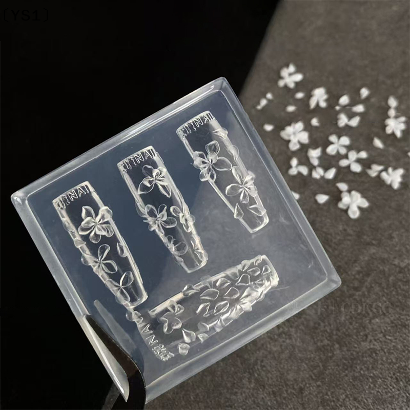 〔YS1〕3D Flowers Nail Mold DIY  - Resin Art Templates Free のレビューと価格