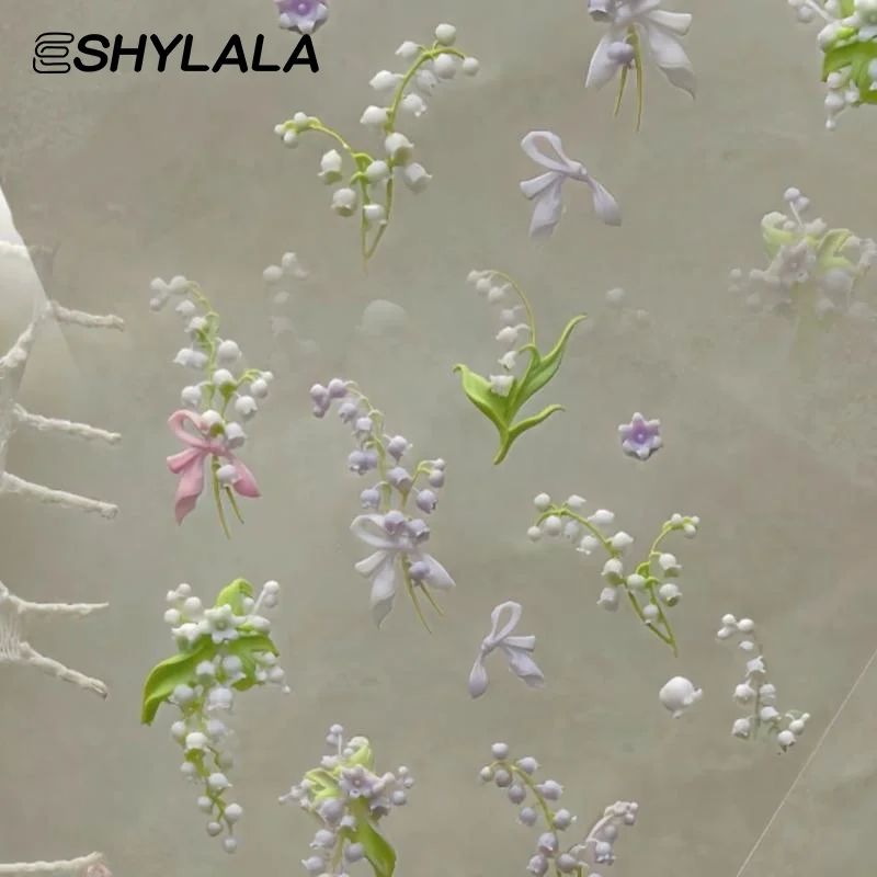 Flowers Series 3D Curved Nail  - Resin Art Templates Free のレビューと価格
