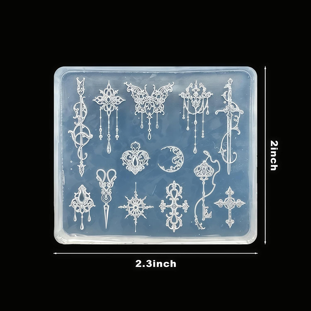 Arrow Silicone Mold Moon Resin - Resin Art Templates Free のレビューと価格