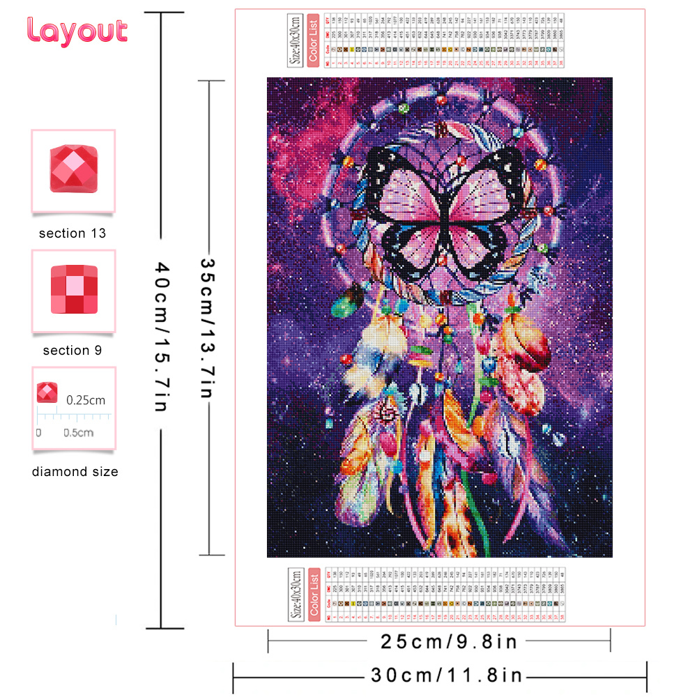 Frameless, 5d Diamond Mosaic F - Resin Art With Flowers のレビューと価格