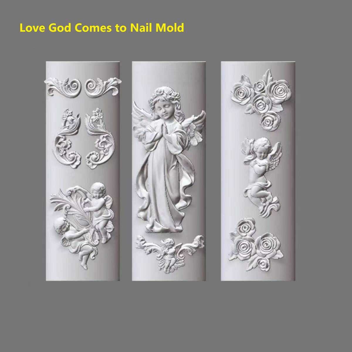 High-Quality Silicone Nail Art - Resin Art Templates Free のレビューと価格