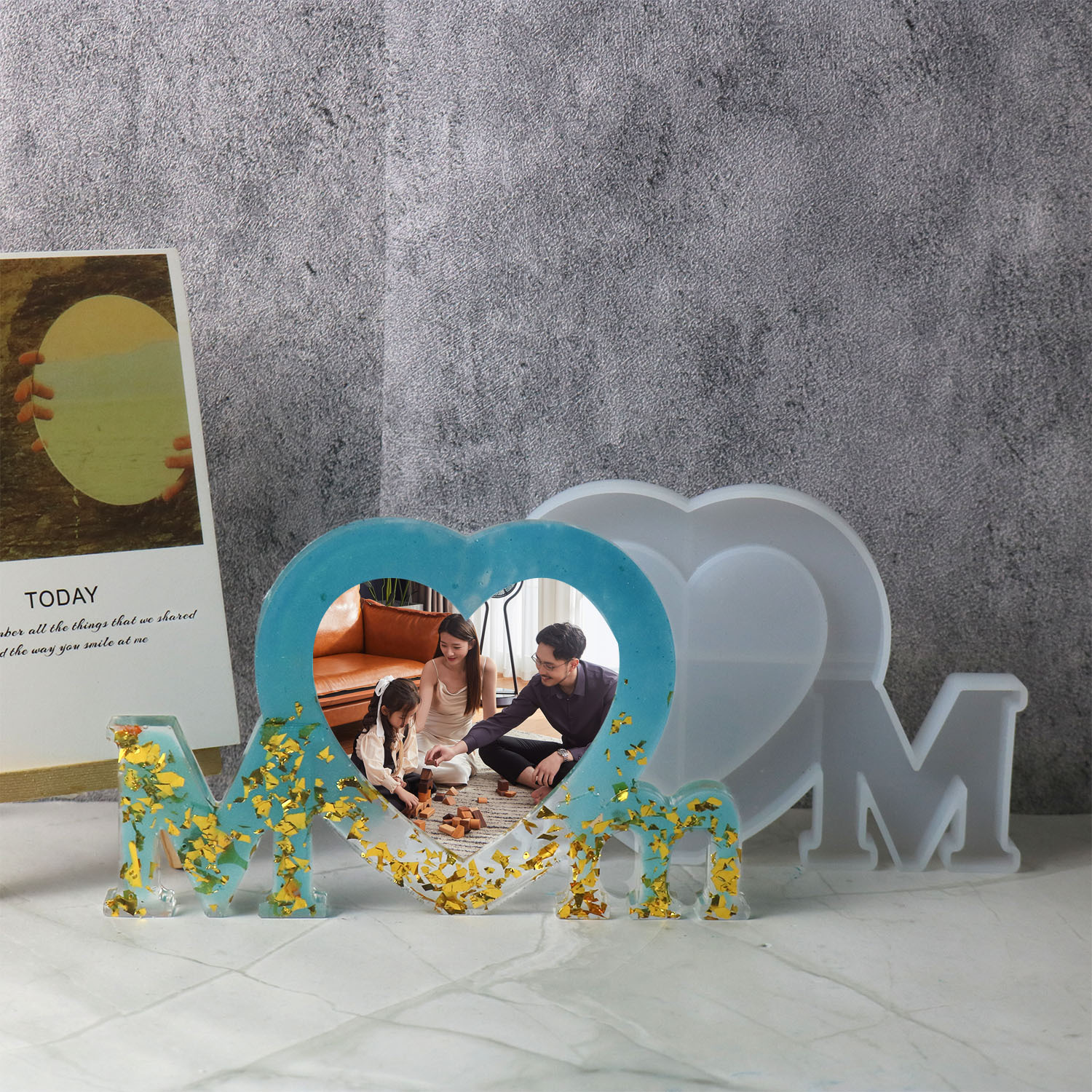 Letter Mm Epoxy Resin Silicone - Resin Art Letters のレビューと価格
