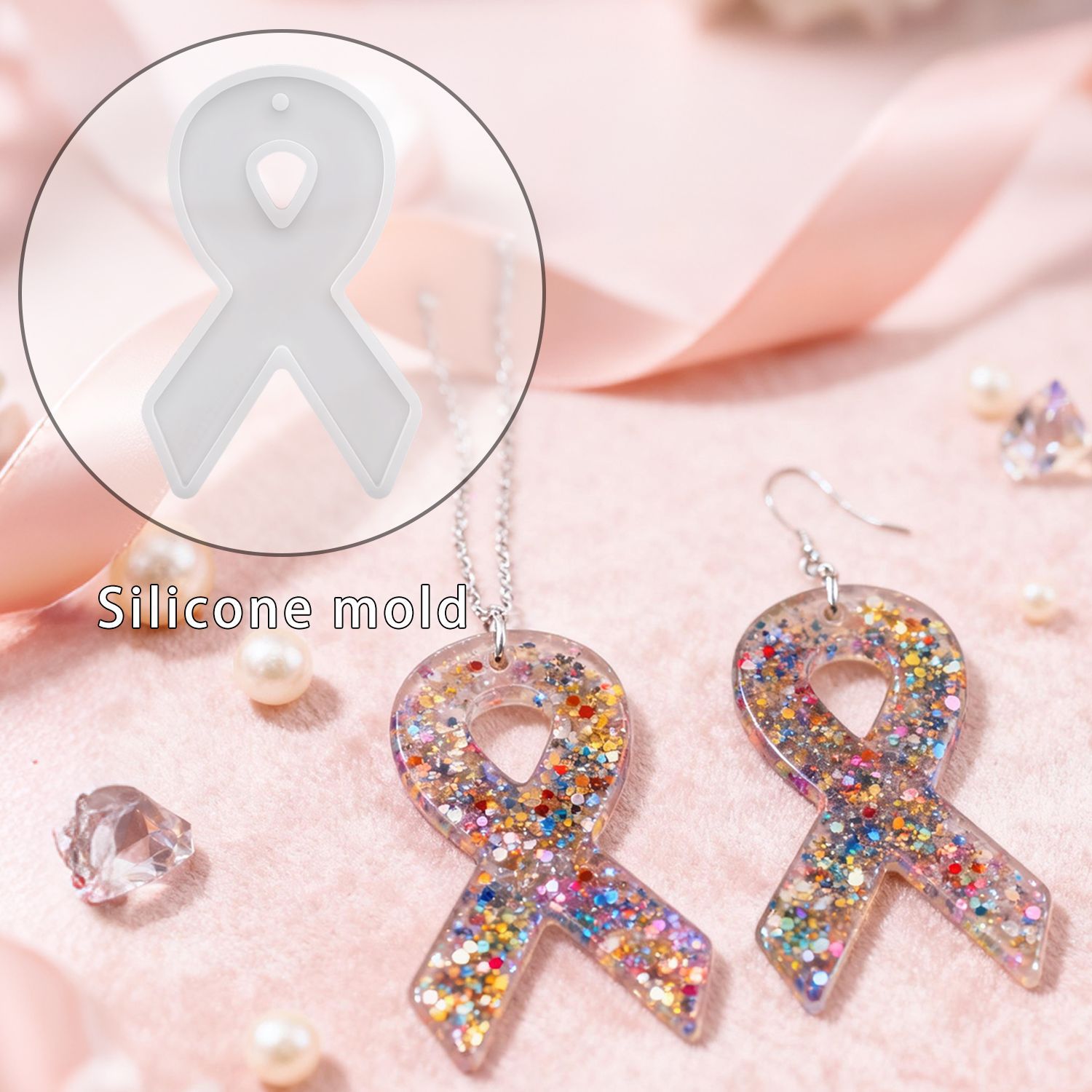 DIY Ribbon Earring Resin Molds - Resin Art Kit With Molds のレビューと価格