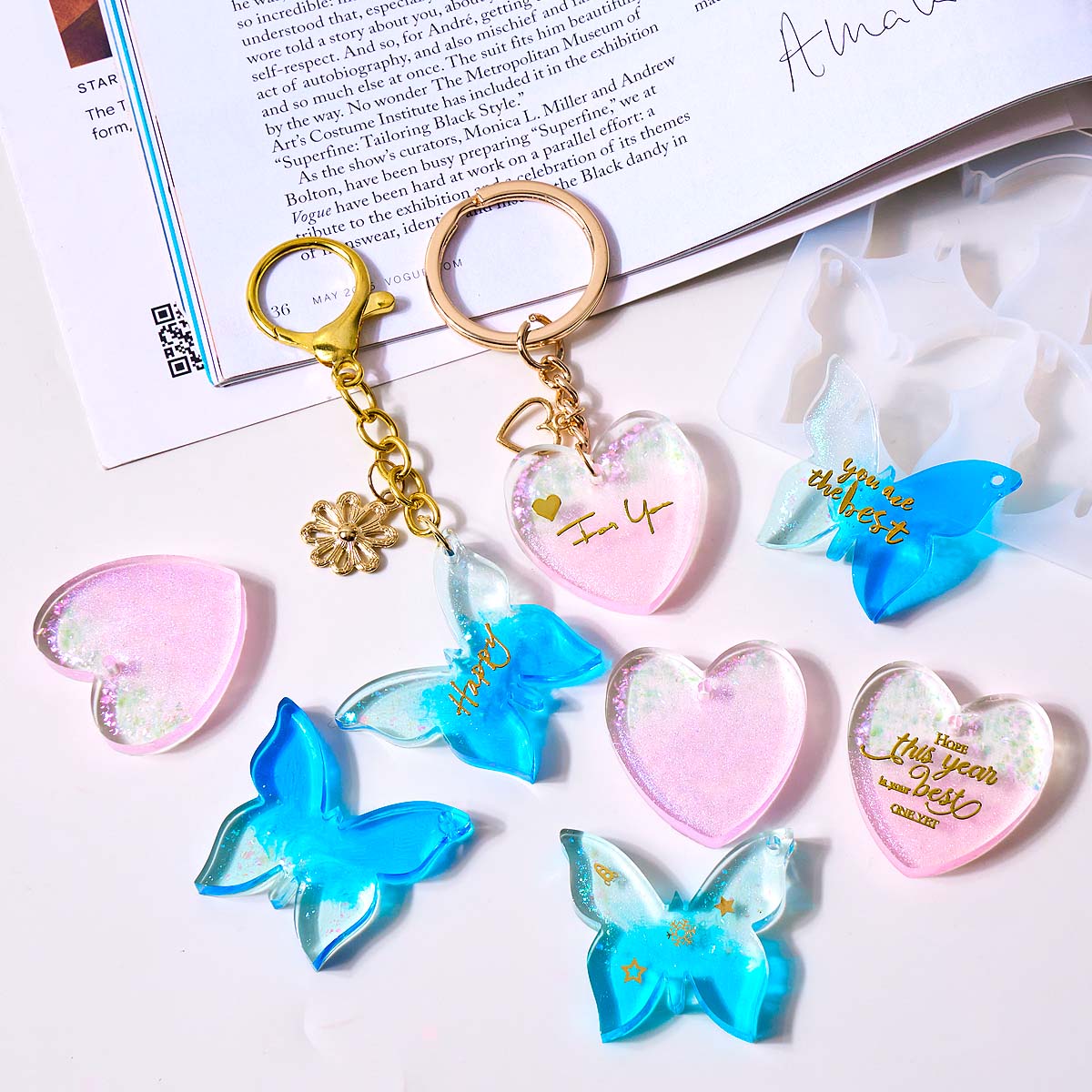 Six-hole with Holes Earring Si - Resin Art Mold のレビューと価格