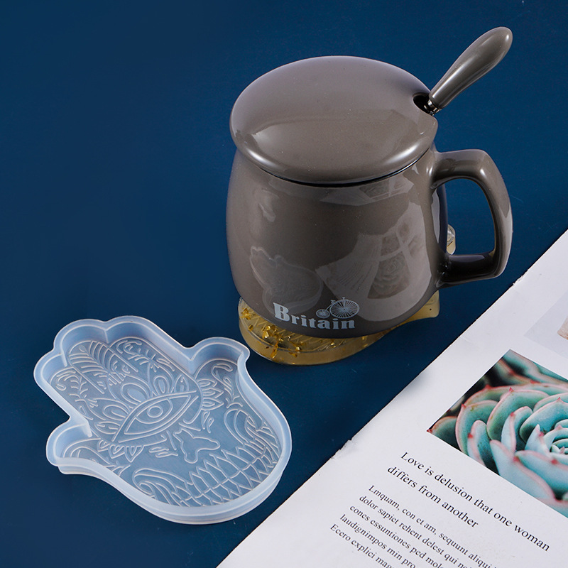 1 Pcs DIY Coaster Hand of Fati - Resin Art Mold のレビューと価格