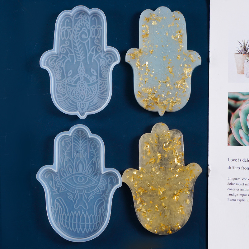 1 Pcs DIY Coaster Hand of Fati - Resin Art Mold のレビューと価格