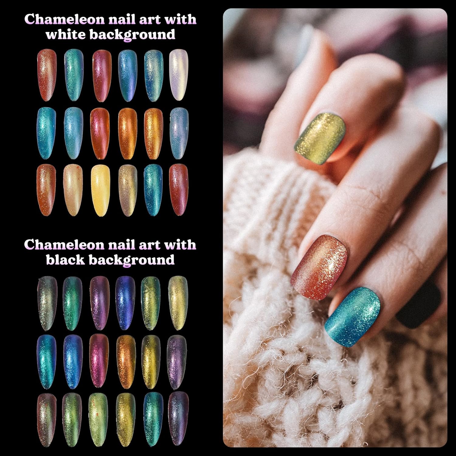 18-Color Chameleon Mica Powder - Resin Color Paste のレビューと価格