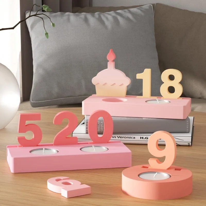 2pc Birthday Cake Silicones Mo - Resin Art Mold のレビューと価格