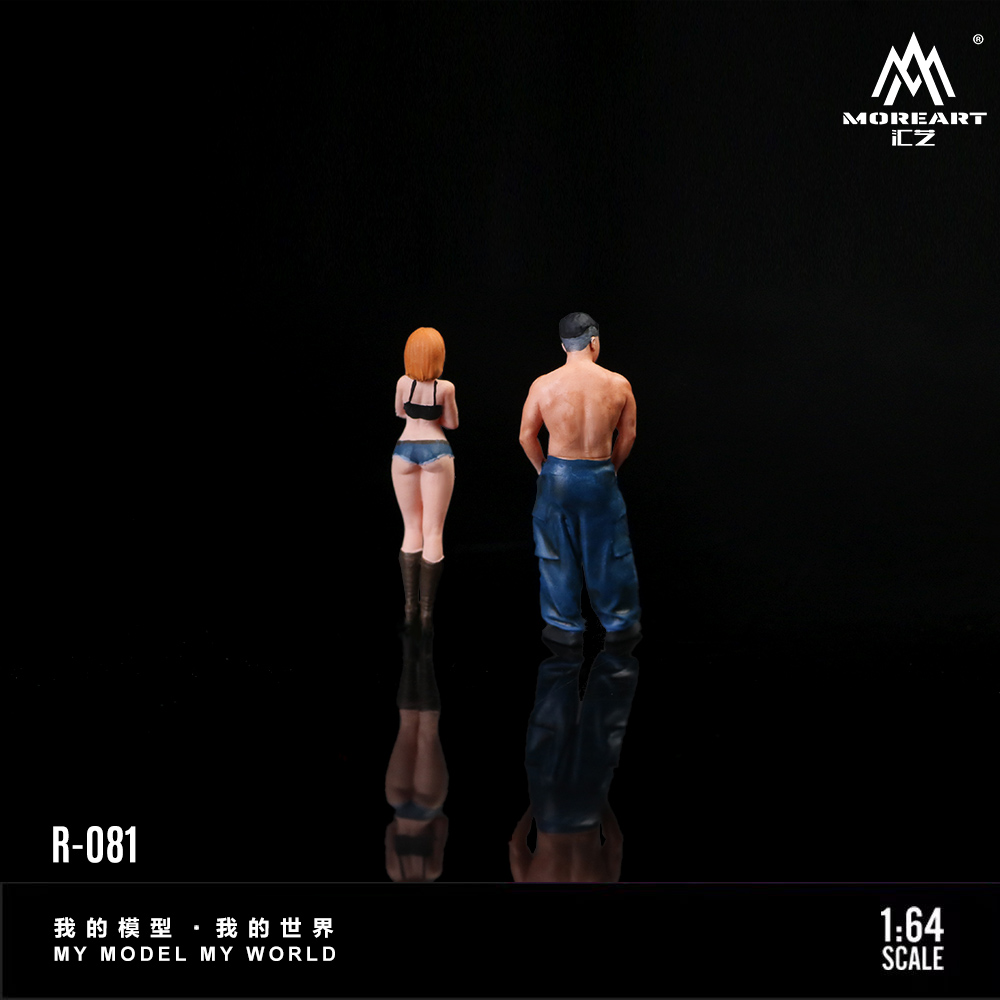 More Art 1:64 Fitness Male and - Resin Art Decor のレビューと価格