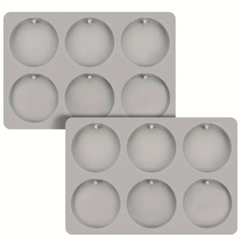 Flat Circular Silicone Molds f - Resin Art Kit With Molds のレビューと価格