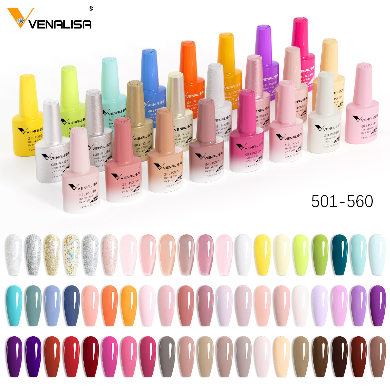 VENALISA VIP5 Luxury Gel Polis - Uv Lamp Nail Resin のレビューと価格