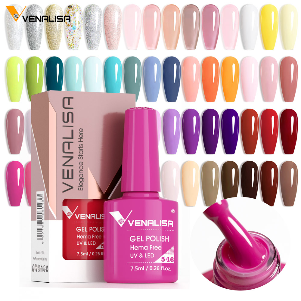 VENALISA VIP5 Luxury Gel Polis - Uv Lamp Nail Resin のレビューと価格