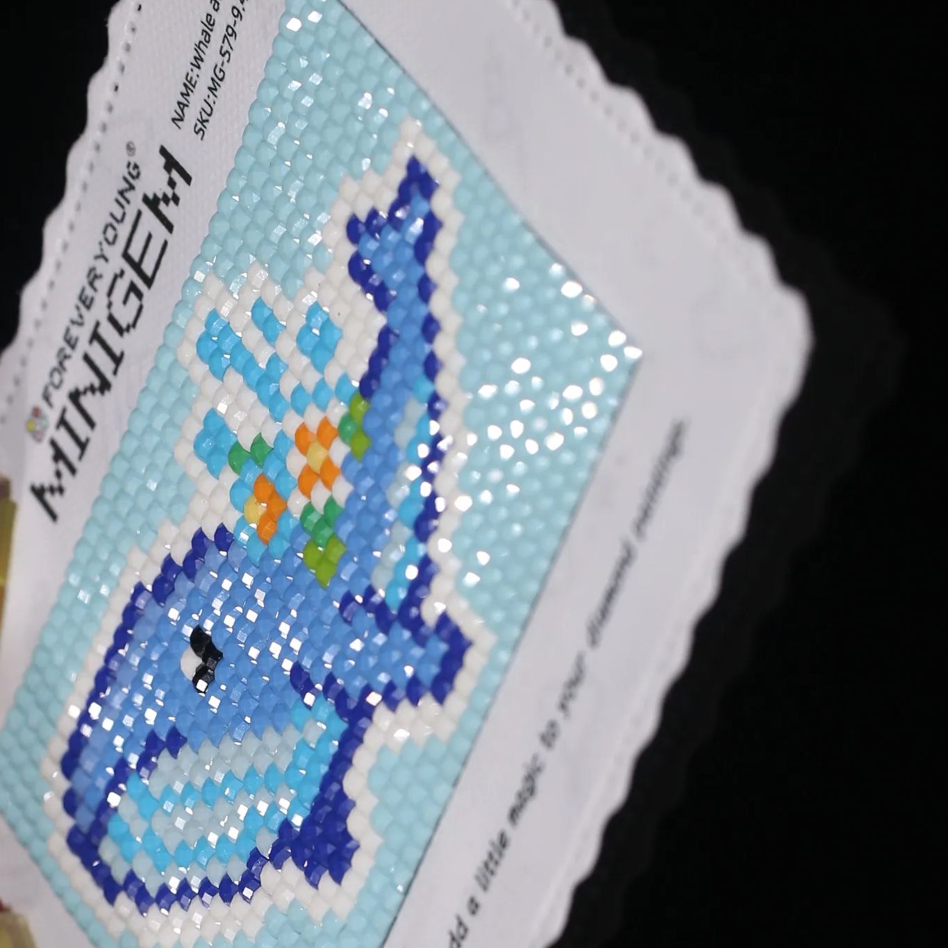 Minigem®: Whale and Flower 9.4 - Resin Art With Flowers のレビューと価格