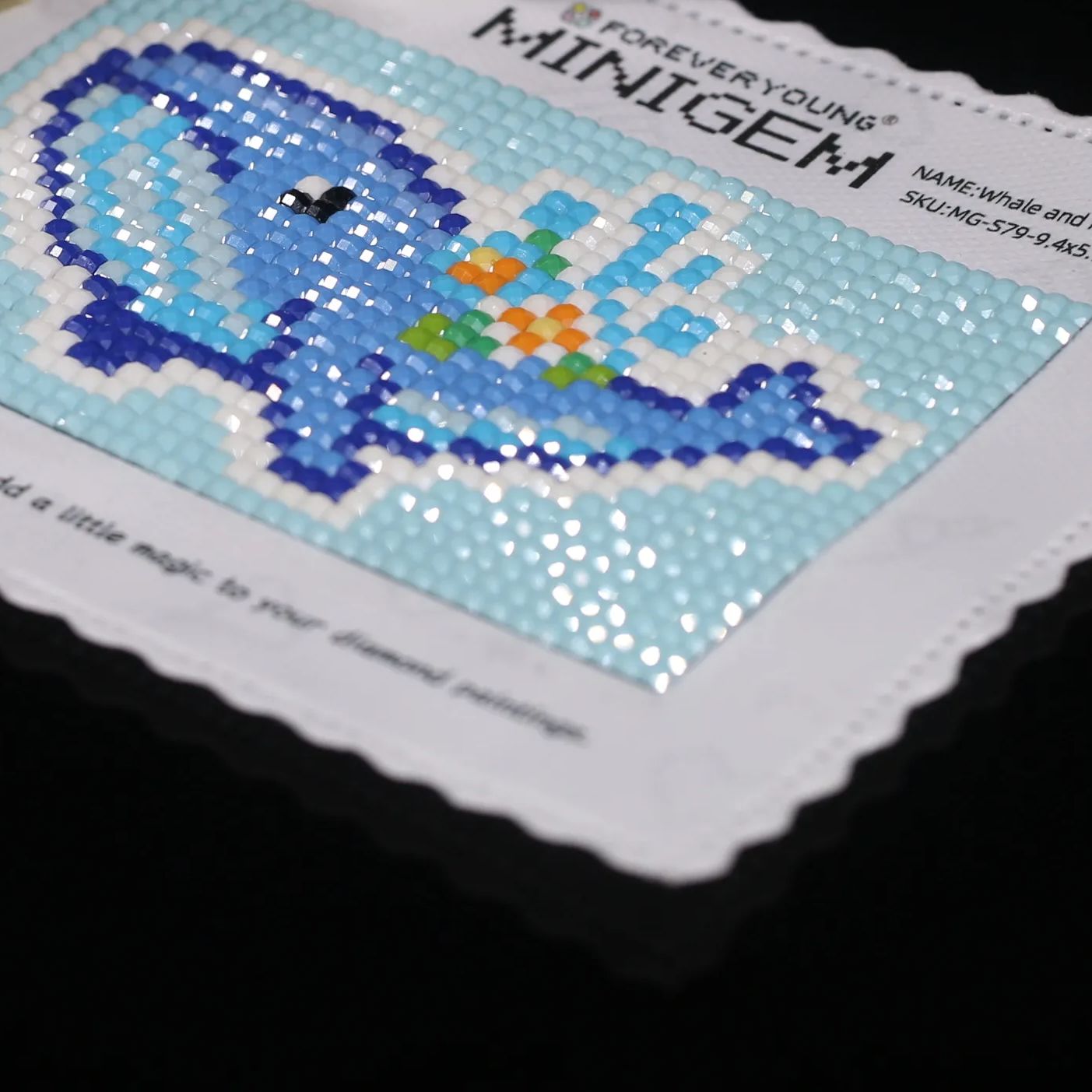 Minigem®: Whale and Flower 9.4 - Resin Art With Flowers のレビューと価格