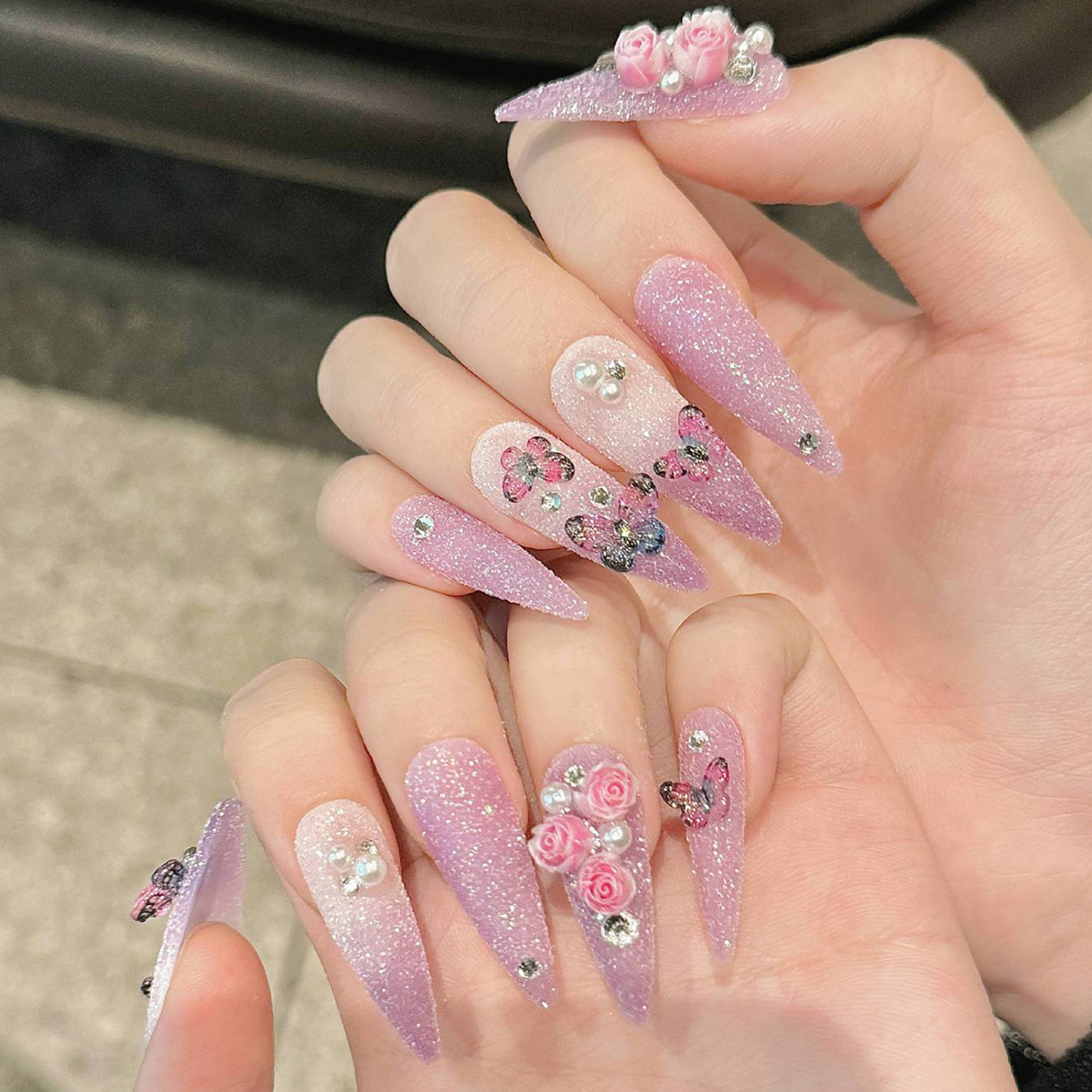 10pcs Long Stiletto Handmade F - Resin Art Materials のレビューと価格