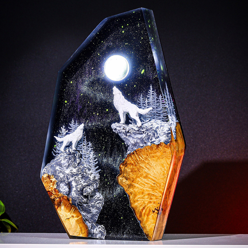 Nature Animals Figure Organism - Resin Art Decor のレビューと価格
