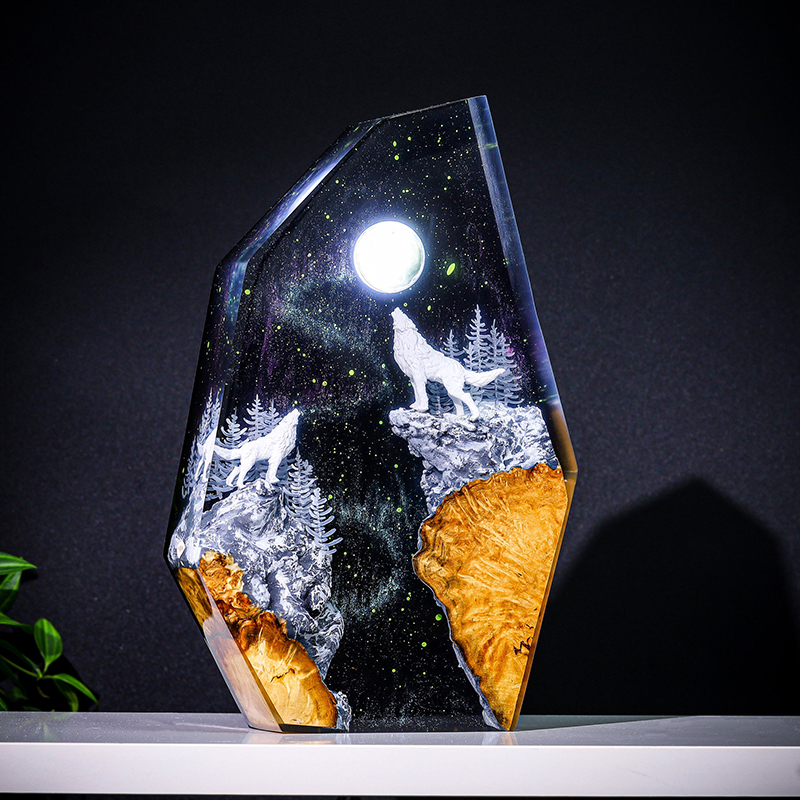 Nature Animals Figure Organism - Resin Art Decor のレビューと価格