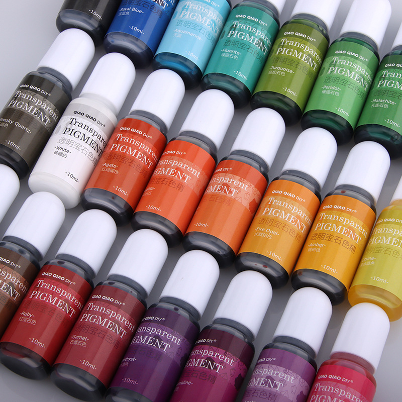 Resin Pigment Transparent Gems - Resin Color Paste のレビューと価格