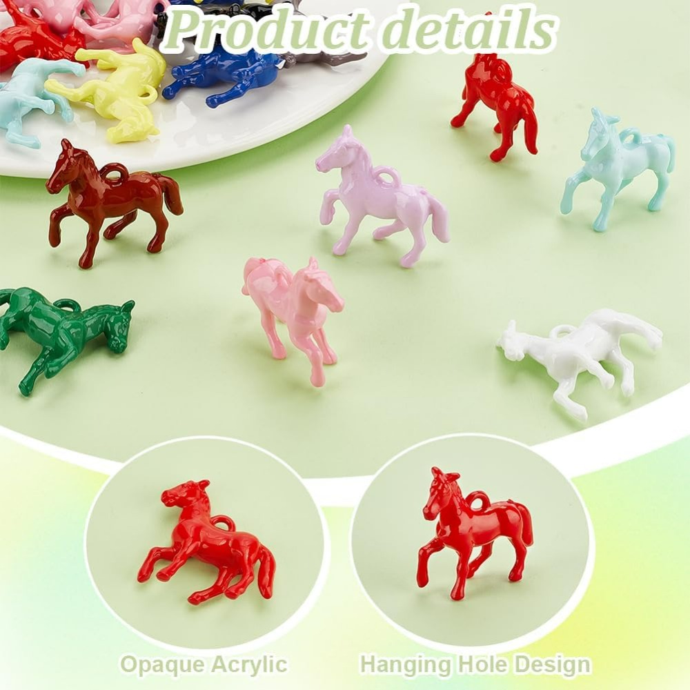 48pcs Opaque Acrylic Pendants  - Resin Art Liquid のレビューと価格