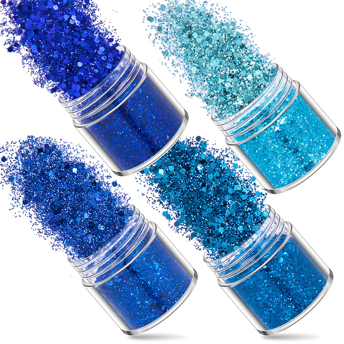 SNASAN 4Pcs Color Superfine Gl - Resin Color Paste のレビューと価格
