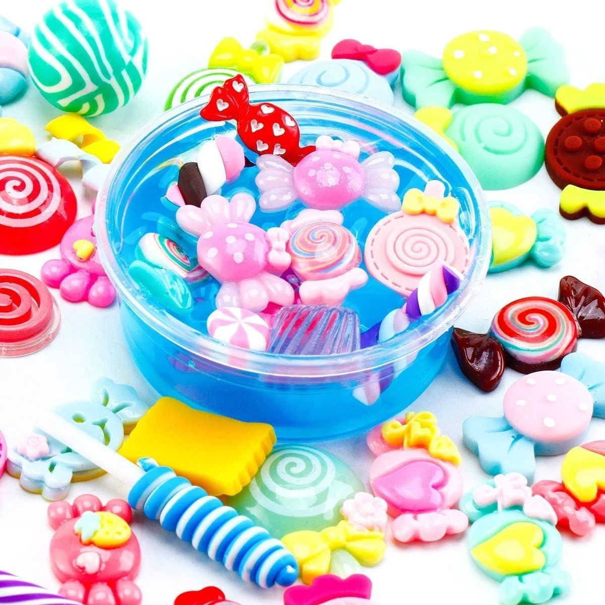 30pcs Random Candy Slime Charm - Resin Art Materials のレビューと価格
