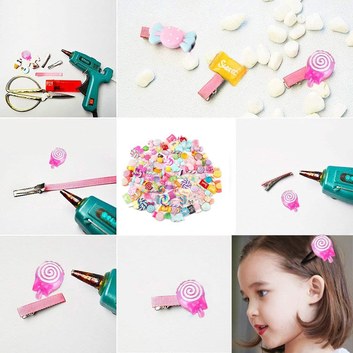 30pcs Random Candy Slime Charm - Resin Art Materials のレビューと価格