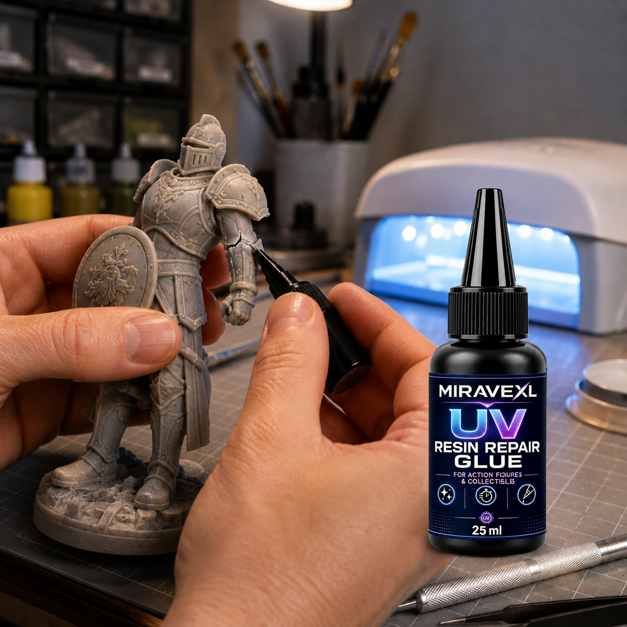 25g MIRAVEXL  UV Epoxy Resin G - Resin Art Letters のレビューと価格
