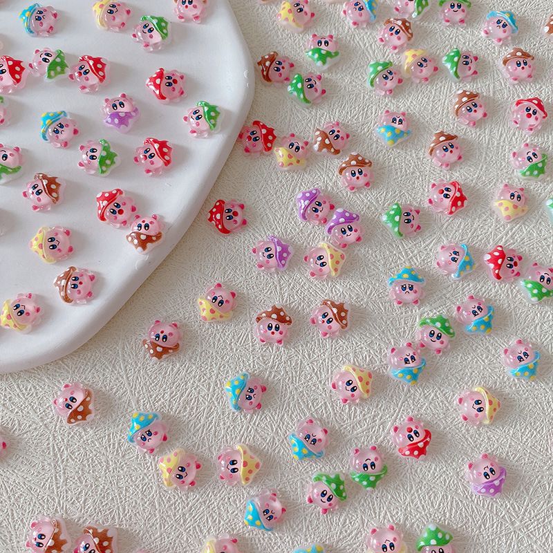 2/10/20pcs Kirby Nail Charms 3 - Resin Art Decor のレビューと価格