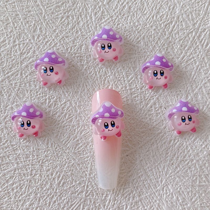 2/10/20pcs Kirby Nail Charms 3 - Resin Art Decor のレビューと価格